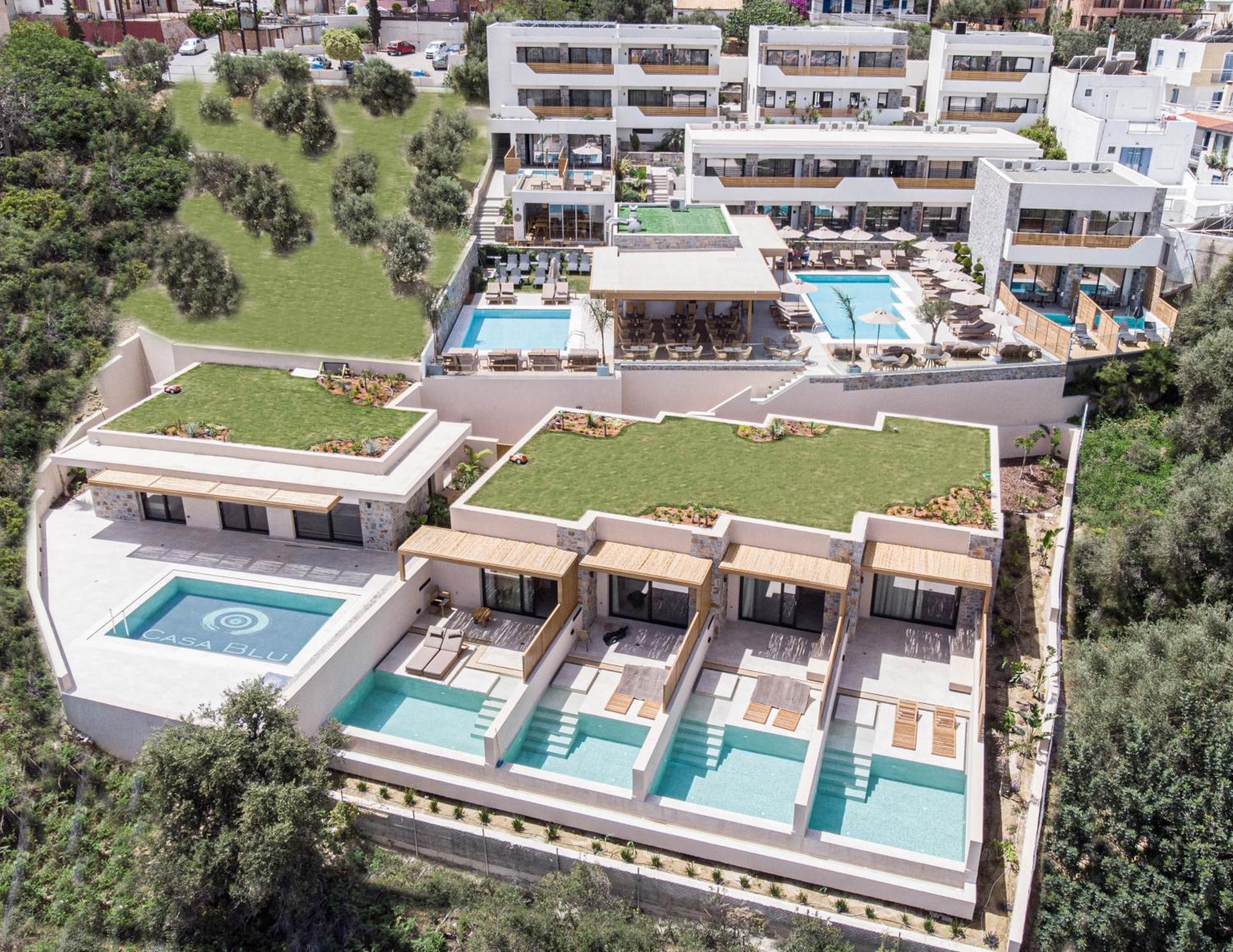 Casa Blu Boutique Hotel "By Checkin" Adults Only Херсонисос Екстериор снимка